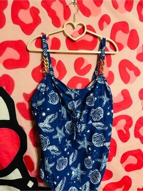 SHEIN Seashell One Piece Bathing Suit